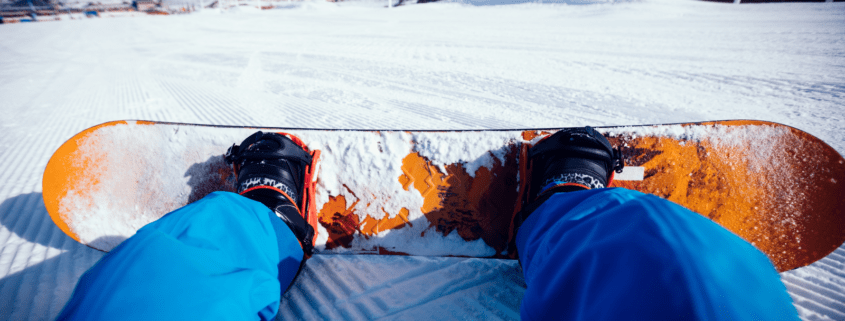 snowboard feet