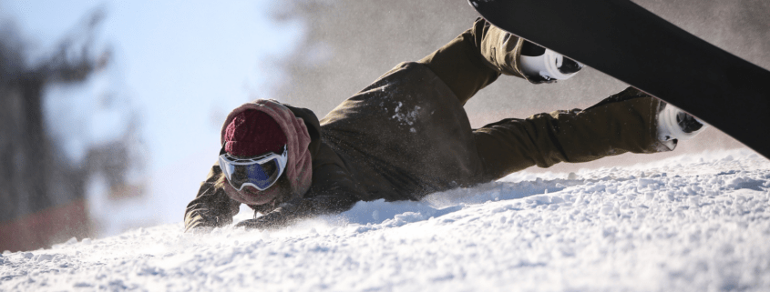 snowboard fron fall twist